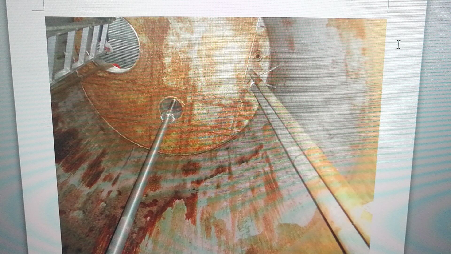 化工储罐内部腐蚀严重 化工储罐内部腐蚀严重